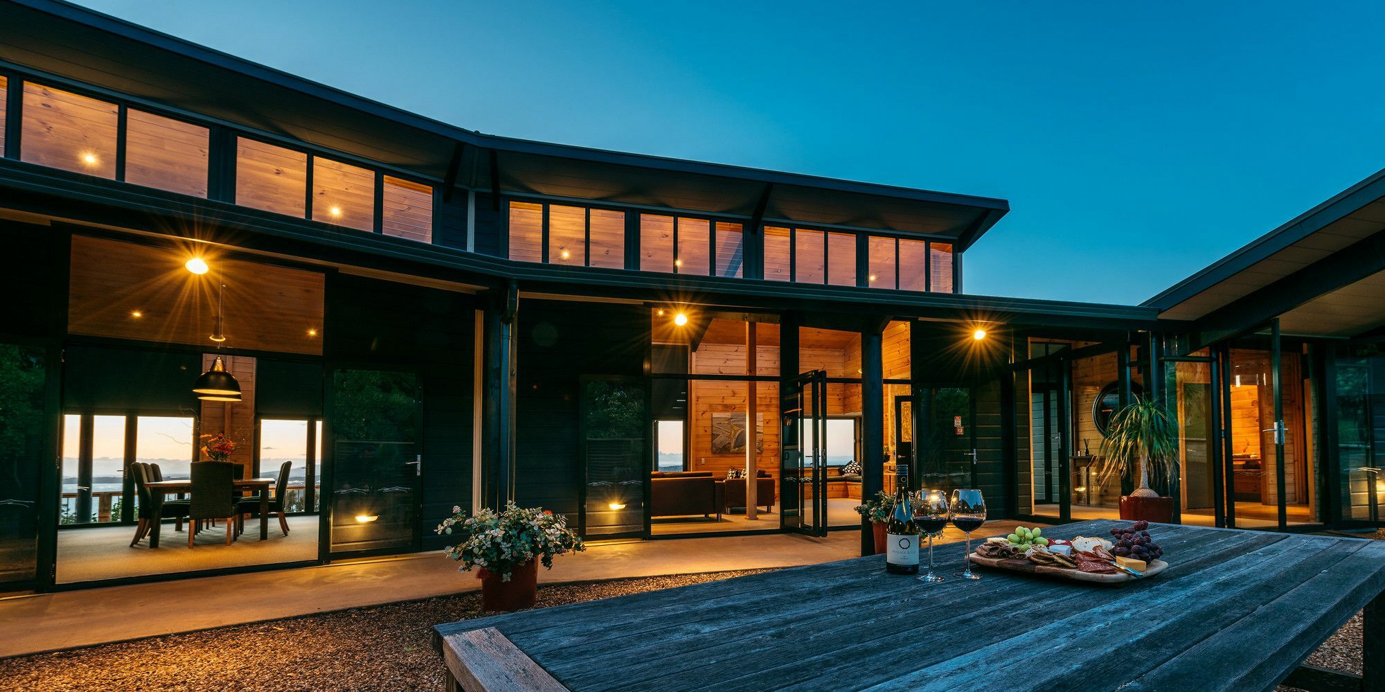 Te Whau Lodge Omiha Extérieur photo